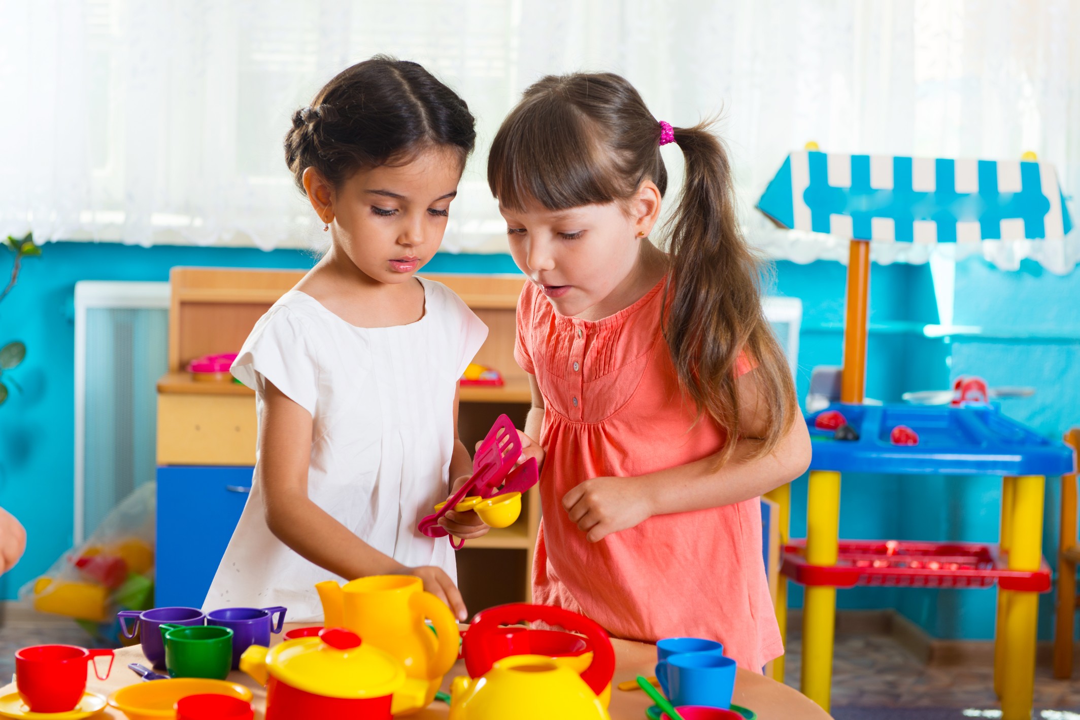 Children will learn from their peers and have more advanced conversations with one another.